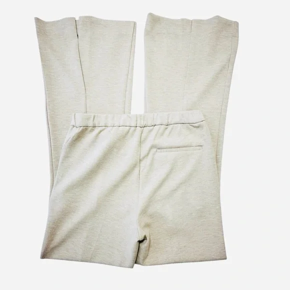 Theory Cream Boot-Cut Knit Pants - Picture 8 of 12